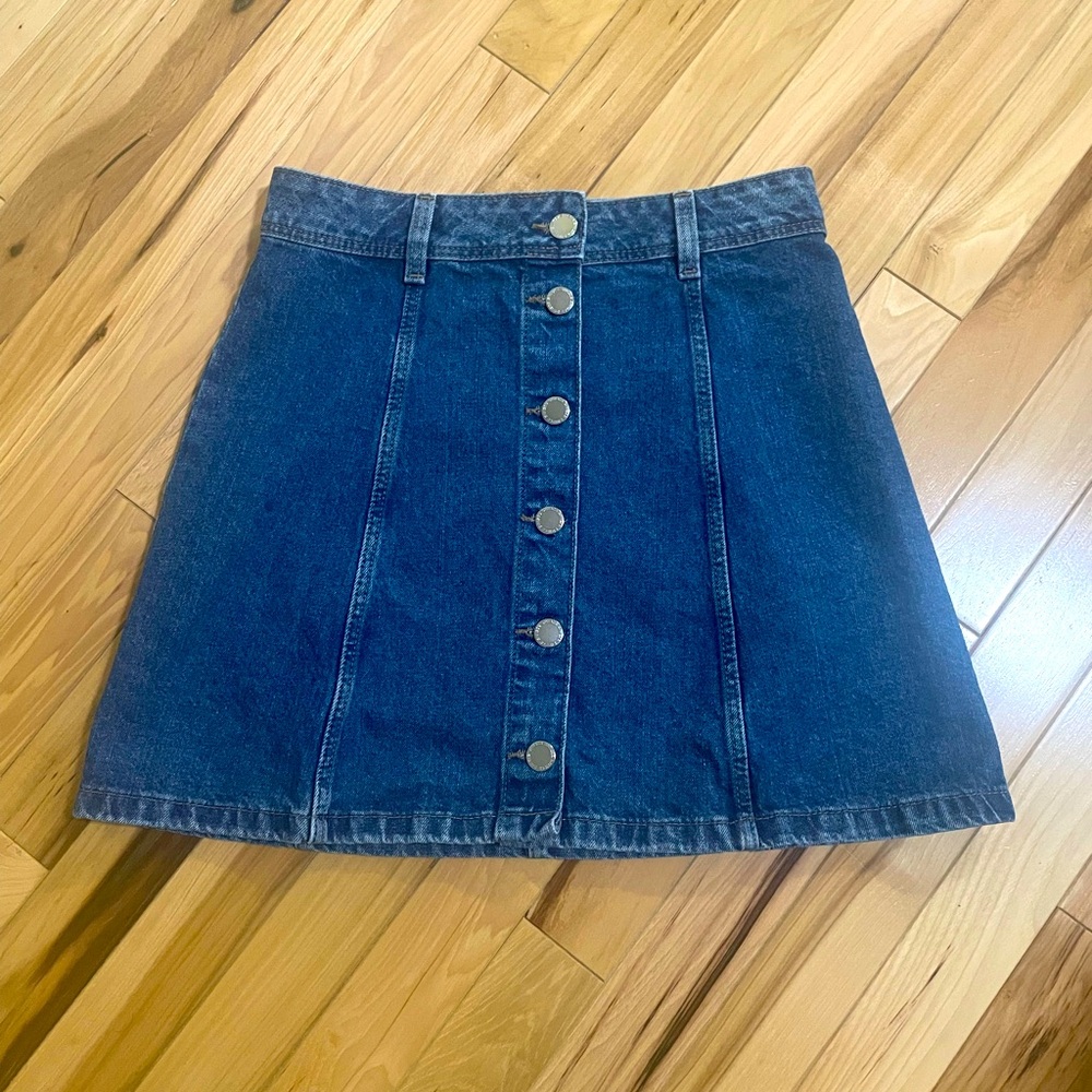 H&M Jean Skirt Size 2